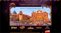 Desktop Screenshot of kingdomofdreams.co.in